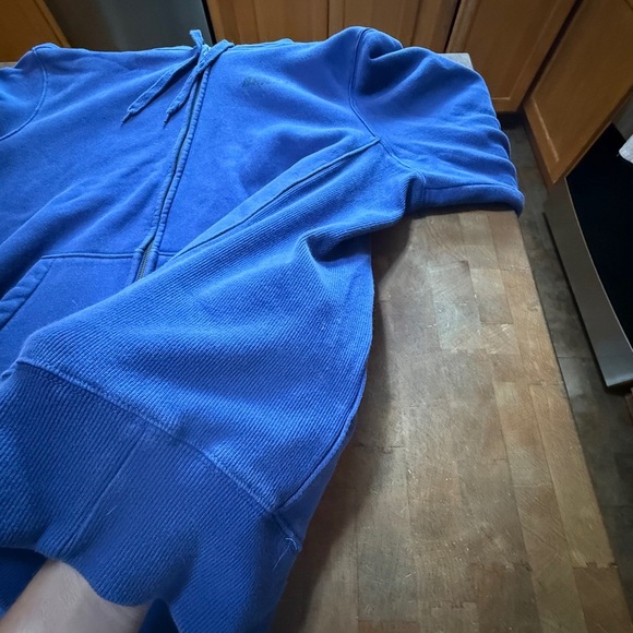 Baatz Blue Full Zip-Up Hoodie Sweatshirt Men’s Sz XXL - Picture 11 of 14